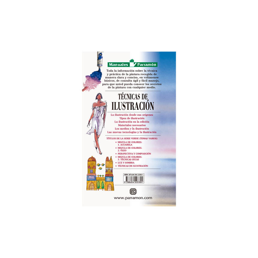 TECNICAS DE ILUSTRACION, MANUALES PARRAMON