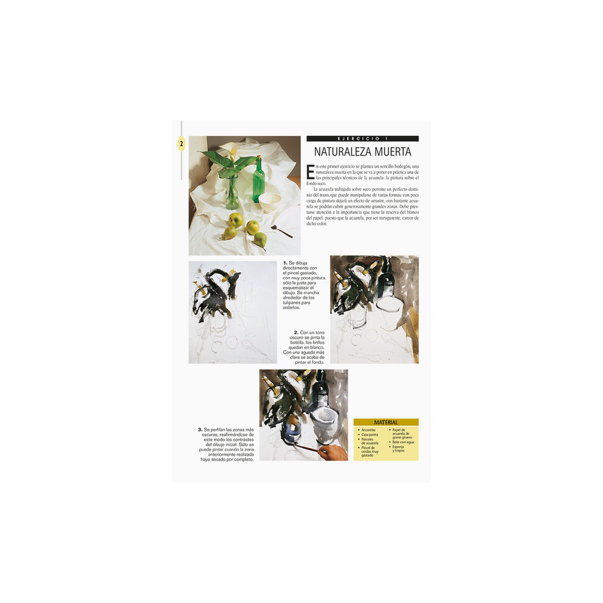 EJERCICIOS PARRAMON ACUARELA 2