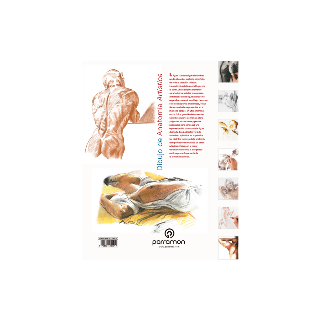 Aula de Dibujo. Dibujo de anatomía artística - Equipo Parramón Paidotribo -  E-book - BookBeat