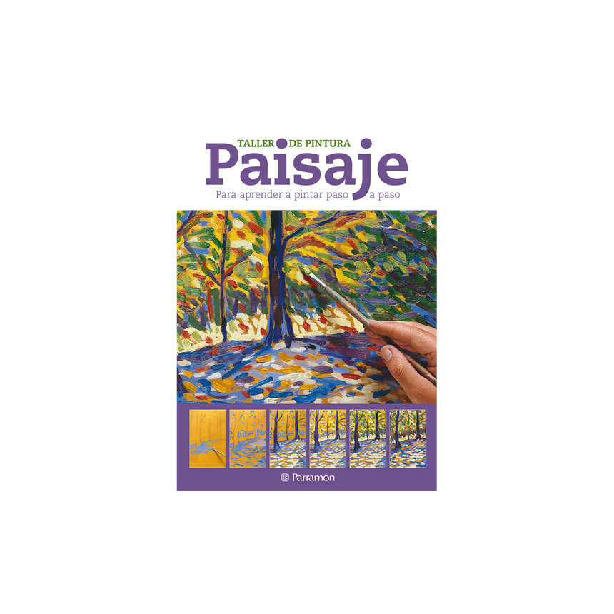 PAISAJE PARA APRENDER A PINTAR PASO A PASO