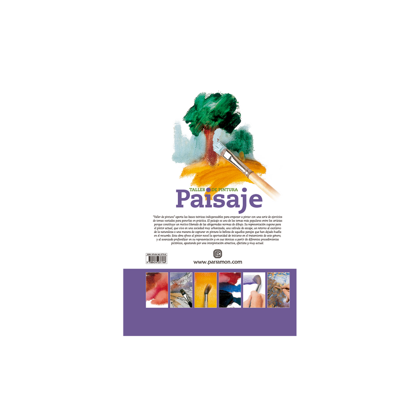 PAISAJE PARA APRENDER A PINTAR PASO A PASO